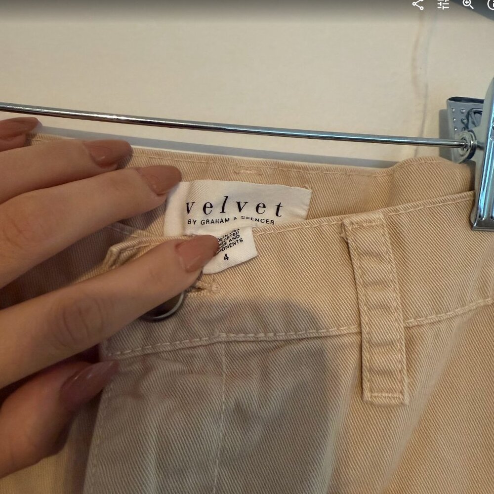 Velvet By Graham & Spencer - Women's Brylie Pant Oyster